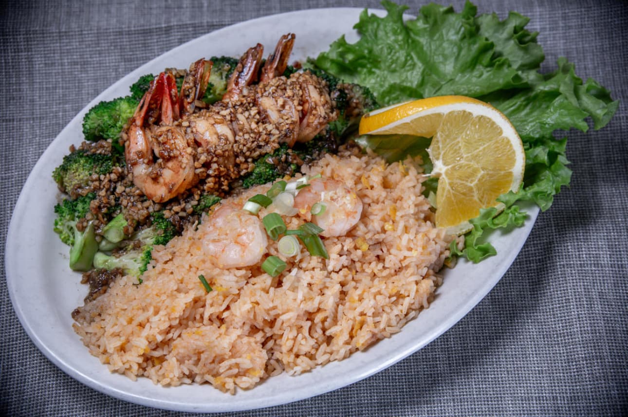 S-5 SCAMPI A LA THAI BBQ (Spiced Shrimp)